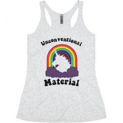 Ladies Slim Fit Super Soft Racerback Triblend Tank