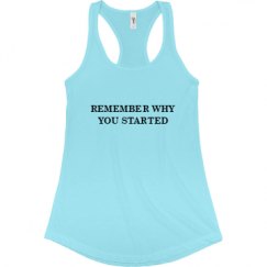 Ladies Slim Fit Racerback Tank Top