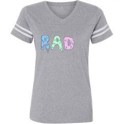 Ladies Relaxed Fit Vintage Sports Tee