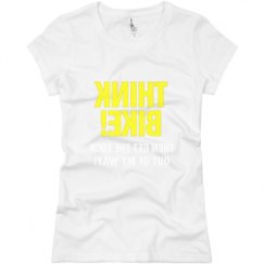 Ladies Slim Fit Basic Promo Jersey Tee