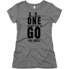 Ladies Slim Fit Super Soft Triblend Tee