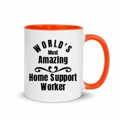 11oz Ceramic Mug with Color Inside