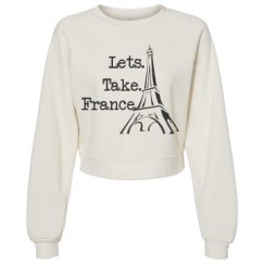 Women's Raglan Pullover Fleece