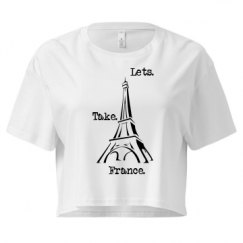 Ladies Festival Cali Crop Top Tee
