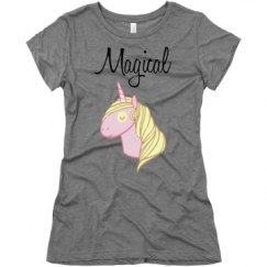 Ladies Slim Fit Super Soft Triblend Tee