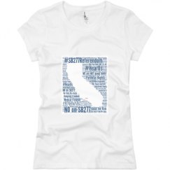 Ladies Slim Fit Basic Promo Jersey Tee