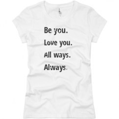 Ladies Slim Fit Basic Promo Jersey Tee