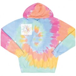 Unisex Tie-Dye Fleece Hoodie