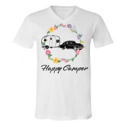 Unisex V-Neck Jersey Tee