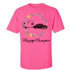 Unisex Ultra Cotton Safety Neon Crewneck Tee