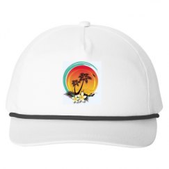 Snapback Five-Panel Rope Hat