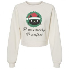 Women's Raglan Pullover Fleece