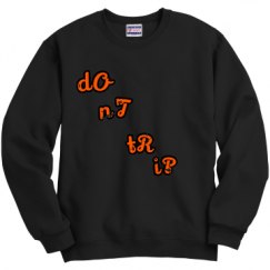 Unisex Film and Foil Crewneck Sweatshirt