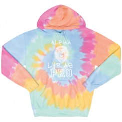 Unisex Tie-Dye Fleece Hoodie