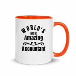 11oz Ceramic Mug with Color Inside