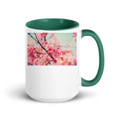15oz Ceramic Mug with Color Inside