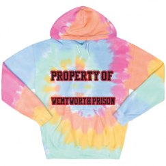 Unisex Tie-Dye Fleece Hoodie