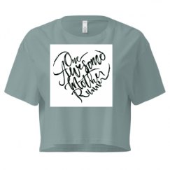 Ladies Festival Cali Crop Top Tee