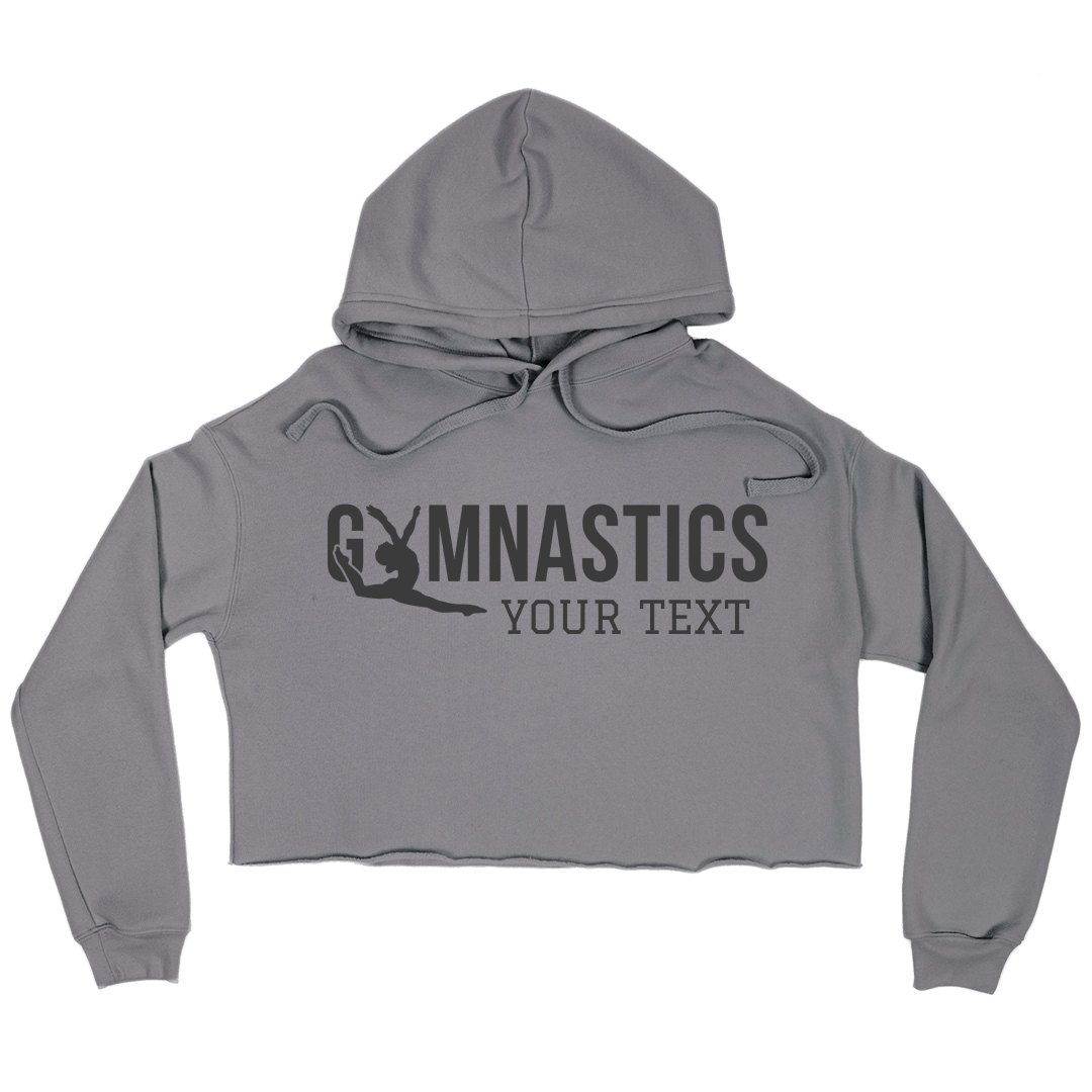 Gymnastics personalised hoodie kids Adults top gymnast gym Hoody add your name 