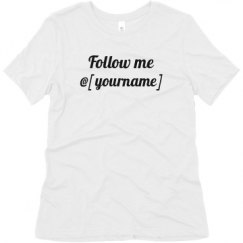 Ladies Relaxed Fit Super Soft Triblend Tee