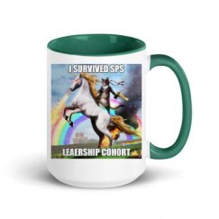 15oz Ceramic Mug with Color Inside
