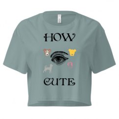 Ladies Festival Cali Crop Top Tee