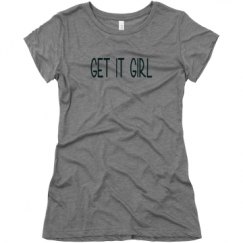 Ladies Slim Fit Super Soft Triblend Tee