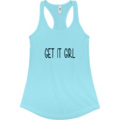 Ladies Slim Fit Racerback Tank Top