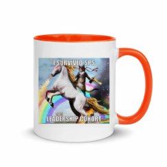 11oz Ceramic Mug with Color Inside