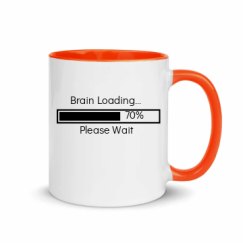 11oz Ceramic Mug with Color Inside