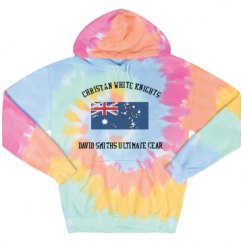 Unisex Tie-Dye Fleece Hoodie