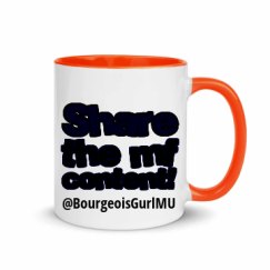 11oz Ceramic Mug with Color Inside