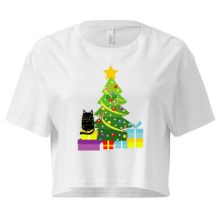 Ladies Festival Cali Crop Top Tee