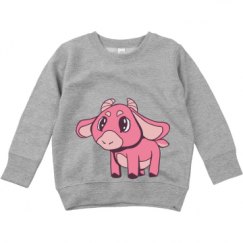 Toddler Crewneck Basic Promo Sweatshirt