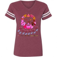 Ladies Relaxed Fit Vintage Sports Tee