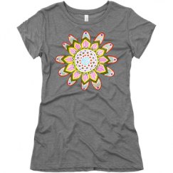 Ladies Slim Fit Super Soft Triblend Tee