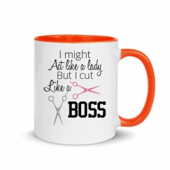 11oz Ceramic Mug with Color Inside