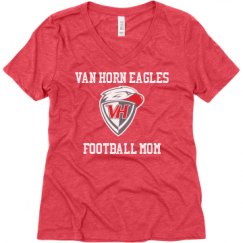 Ladies Relaxed Fit Super Soft Triblend V-Neck Tee