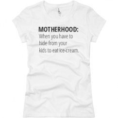 Ladies Slim Fit Basic Promo Jersey Tee