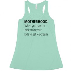 Ladies Flowy Racerback Tank