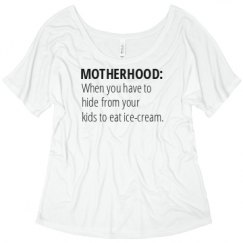 Ladies Flowy Slouchy Tee