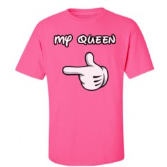 Unisex Ultra Cotton Safety Neon Crewneck Tee