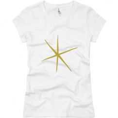 Ladies Slim Fit Basic Promo Jersey Tee