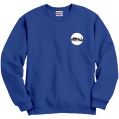 Unisex Film and Foil Crewneck Sweatshirt