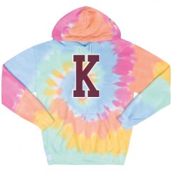 Unisex Tie-Dye Fleece Hoodie