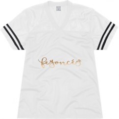 Ladies Relaxed Fit Mesh Football Jersey