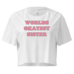 Ladies Festival Cali Crop Top Tee