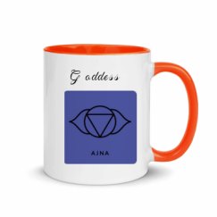 11oz Ceramic Mug with Color Inside