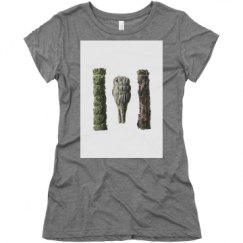 Ladies Slim Fit Super Soft Triblend Tee