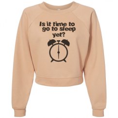 Women's Raglan Pullover Fleece